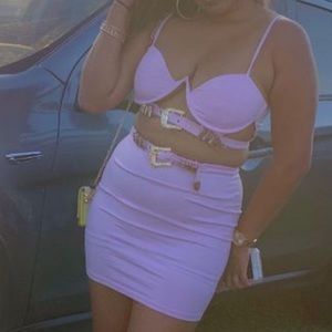 Fashion Nova Purple Set